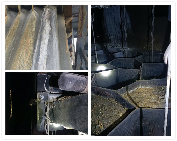 濕電除塵器陽(yáng)極管腐蝕嚴(yán)重需要更換新的陽(yáng)極系統(tǒng)