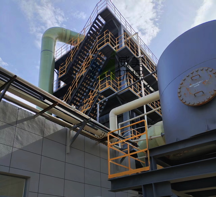 氰尿酸尾氣治理濕電除塵器又添新業(yè)績 湖北現(xiàn)場調(diào)試運(yùn)行