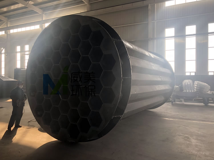 圓形玻璃鋼濕電除塵器陽(yáng)極管束