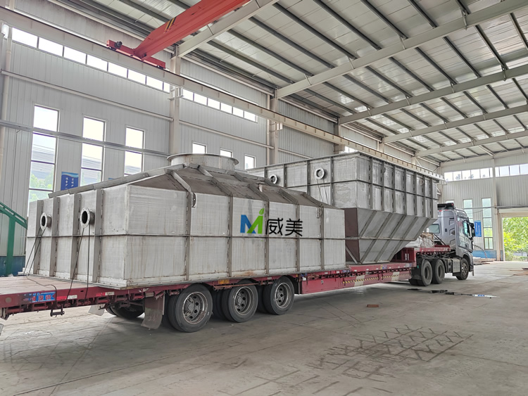 濕電除塵器發(fā)貨寧夏 應用于氫氰酸尾氣治理項目